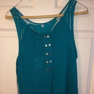 Free people sheer tank top